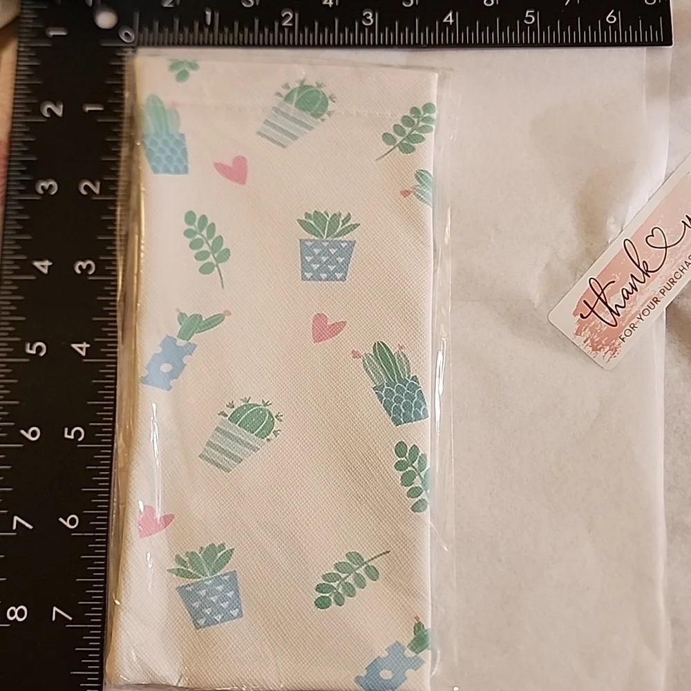 SOFT Sunglass EYEGLASS CASE EXTRA LARGE PLANT LOVE     PATTERN Tension …